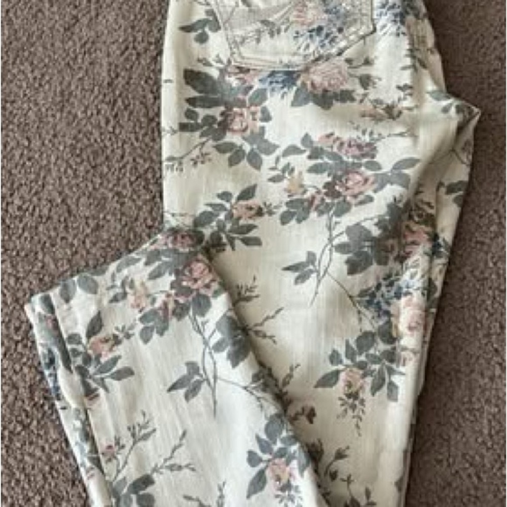 Floral Print Pants
